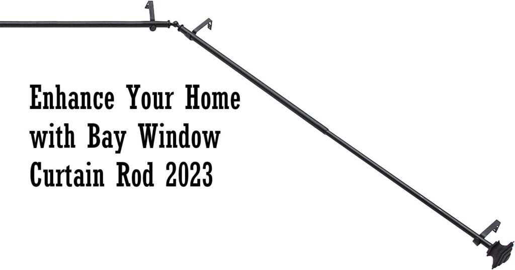 Bay Window Curtain Rod