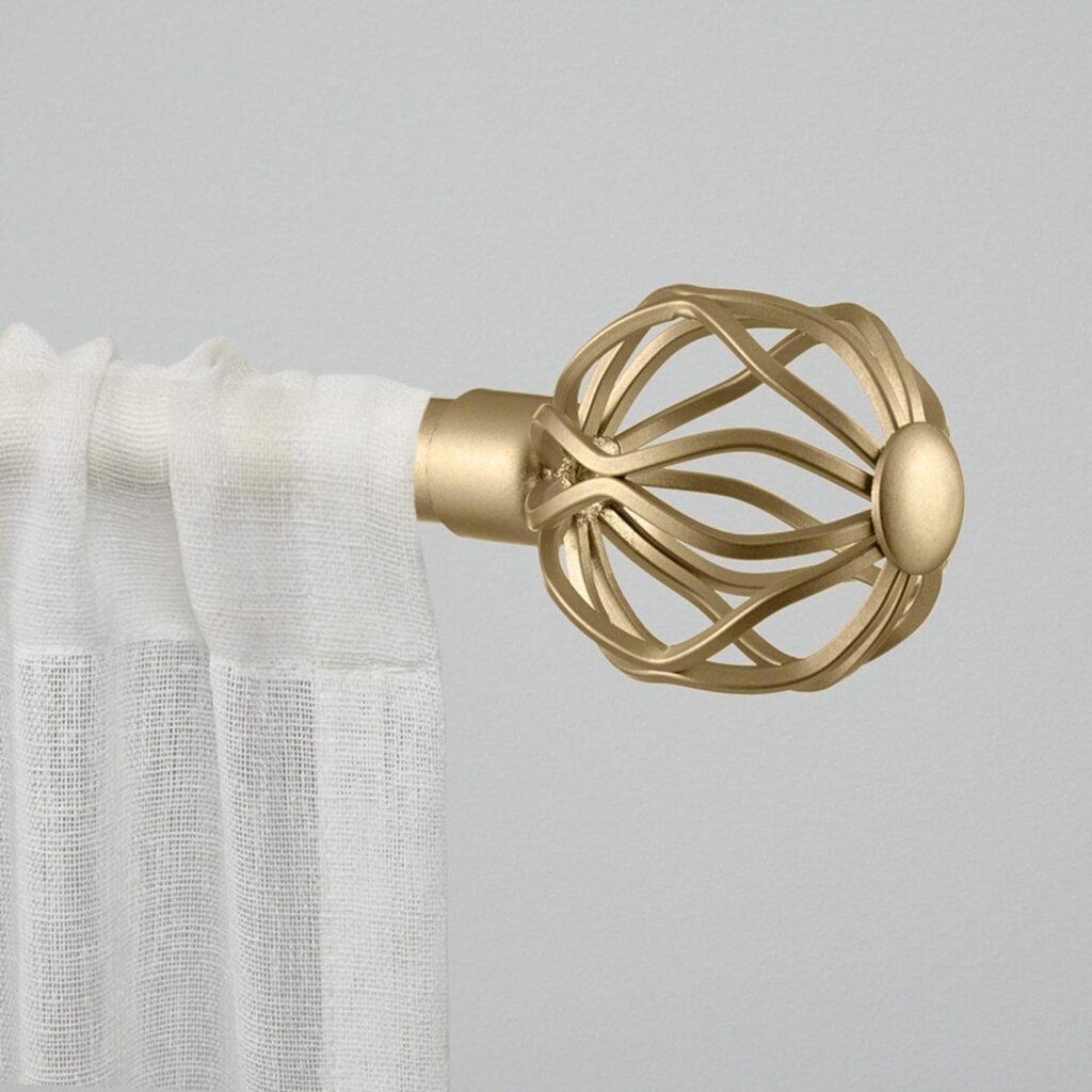 Gold Curtain Rod