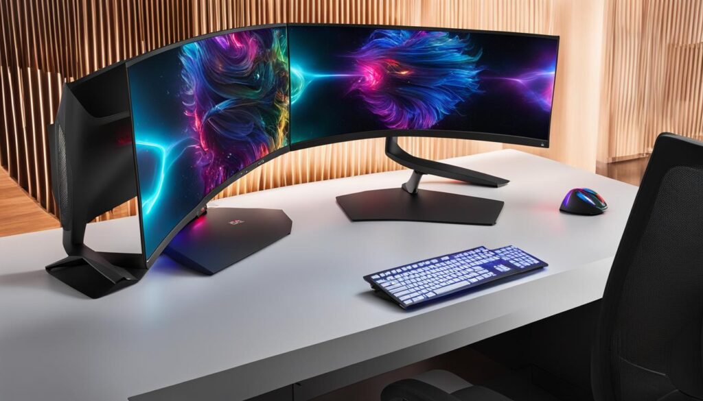 does msi curved monitor have speakers