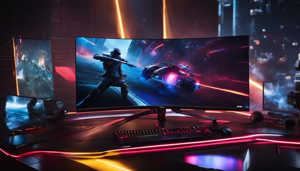 msi gaming monitor immersive experience